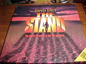 Laserdisc (Laser Disc) Of Stephen King's THE STAND. 6 Hour Box set. 3 Discs and 5 lobby cards.