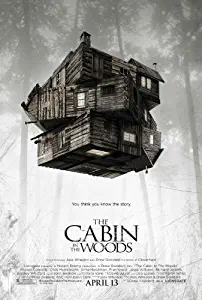 CABIN IN THE WOODS (2012) Original Authentic Movie Promo Poster - S/S - 13.5x20 - Kristen Connolly - Chris Hemsworth - Anna Hutchison - Fran Kranz