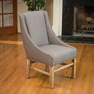 Christopher Knight Home James Dining Chair, Silver