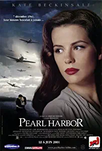 Pearl Harbor Movie Poster (11 x 17 Inches - 28cm x 44cm) (2001) French Style B -(Ben Affleck)(Josh Hartnett)(Kate Beckinsale)(Alec Baldwin)(Cuba Gooding Jr.)(Dan Aykroyd)