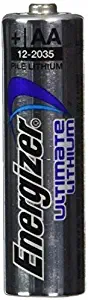 Energizer Ultimate Lithium AA Batteries, World's Longest-Lasting AA Battery, 10 Pack