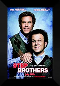 Step Brothers FRAMED Movie Poster: Will Ferrell, Reilly