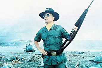 Apocalypse Now 24X36 Movie Poster Robert Duvall as Col. Kilgore holding rifle on battlefield