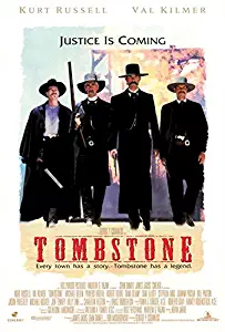 Decorative Wall Poster Tombstone POSTER Movie (27 x 40 Inches - 69cm x 102cm) (1993)