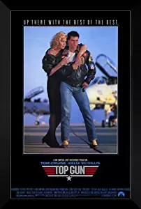ArtDirect Top Gun FRAMED 27x40 Movie Poster: Tom Cruise