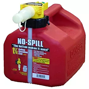 No-Spill 1415 1-1/4-Gallon Poly Gas Can (CARB Compliant)