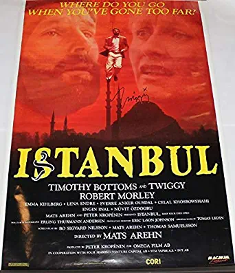 Istanbul Twiggy Lawson Signed Autographed 27x40 Movie Theatre Poster Loa