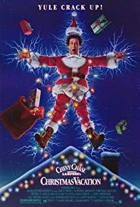 National Lampoon's Christmas Vacation Poster 27x40 Chevy Chase Beverly D'Angelo Randy Quaid Poster Print, 27x40