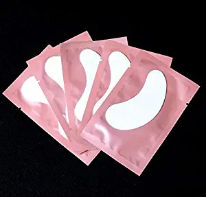 50 Pairs set .Eye Gel Pads Patches,DIY False Eyelash Lashe Extension Makeup and Eye Mask Sheets Anti Aging Wrinkle