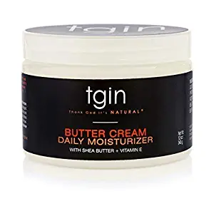 tgin Butter Cream Daily Moisturizer For Natural Hair - Dry Hair - Curly Hair - 12 Oz