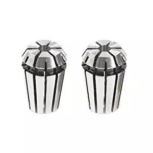 Rannb Spring Collet for CNC Engraving Machine & Milling Lathe Tool ER11 1/8" - Pack of 2