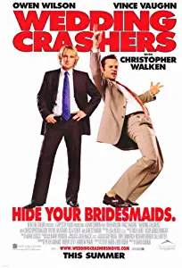 Pop Culture Graphics Wedding Crashers 27x40 Movie Poster