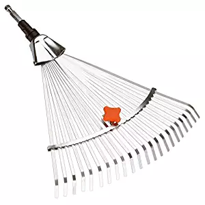 Gardena 3103 Combisystem 12-Inch To 20-Inch Adjustable Metal Fan Rake Head