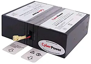 CyberPower RB1280X2A Replacement Battery Cartridge, Maintenance-Free, User Installable