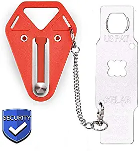 Portable Door Locker Door Lock from Inside Door Travel Lock, Lockdown Door Security for Home, Apartment, Living Motel - Additional Protection, AirBNB, Hotel, Home Door Locks