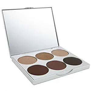 La Bella Donna | Clean Color Eyeshadow Palette, Formulated with Pure & Clean Ingredients - Natural Mineral Eye Makeup Kit with Mirror, No Parabens or Fragrance - Amalfi