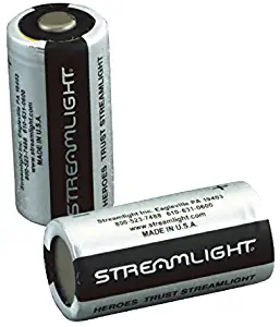 Streamlight 85175 CR123A Lithium Batteries, 2-Pack