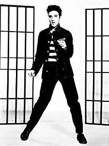 Elvis Presley in Jailhouse Rock - 1957 - Movie Still Poster