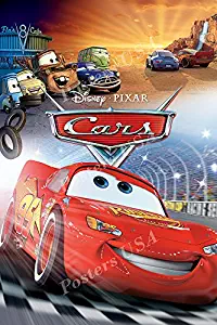 Posters USA Disney Classics Cars Poster - DISN032 (24" x 36" (61cm x 91.5cm))