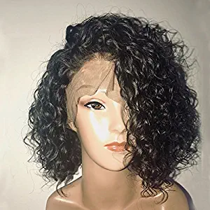 Dorosy Hair 13x6 Lace Front Wigs Human Hair Wigs For Black Women 150% Density Remy Hair with Natural Hairline Curly Hair With Baby Hair(10 inch with 150% density)