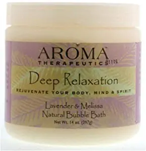 Aroma Therapeutics Deep Relaxation Natural Bubble Bath - Lavender & Melissa 14 oz