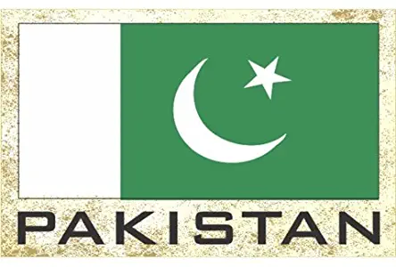 Flag Fridge Refrigerator Magnets - Asia & Africa Grp 3 (1-Pack, Country: Pakistan)