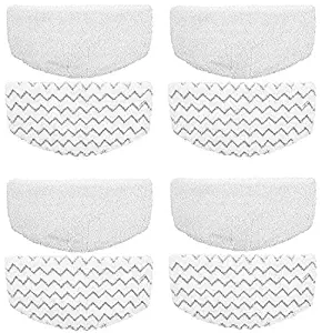 ITidyHome 8 Pack Replacement Pads for Bissell Powerfresh Hard Floor Steam Cleaner 1940 1440 1806 Series Steam Mop Compare to Part # 5938 & 203-2633