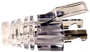 Platinum Tools 100035C EZ-RJ45 Cat5e Strain Relief, (Clear). 50/Clamshell.(Pack of 50)