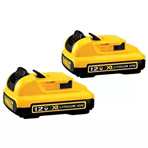 DEWALT DCB127-2 12V Max Lithium Battery, 2-Pack