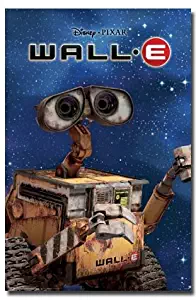 Wall-E Close Up Children's Animated Comedy Sci-Fi Movie Film Print Poster (22X34 UNFRAMED POSTER)