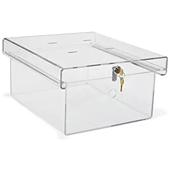 Clear Refrigerator Lock Box OD: 14