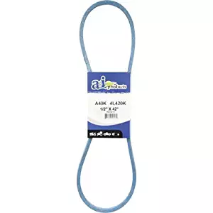 Pix A & I Products Blue Kevlar V-Belt with Kevlar Cord - 42in. x 1/2in, Model# A40K/4L420K