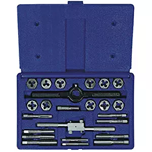 Irwin Industrial Tools 24614 Fractional Tap and Hex Die Set, 24-Piece