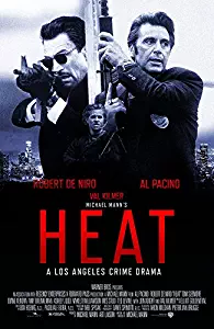 HEAT Movie Poster (Robert De Niro, Al Pacino) - Size 24"x36" (60.96 x 91.44 cm) A Certified PosterOffice Print with Holographic Sequential Numbering for Authenticity