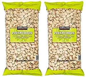 Kirkland Signature California In-Shell Roasted & Salted Pistachios: 2 Pack (6 lbs)