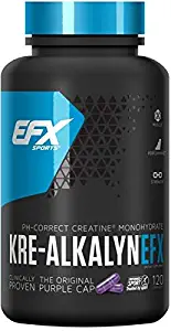 EFX Sports Kre-Alkalyn EFX, 120 Count