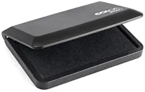 Handy Stamps Micro 1 Ink Pad - with Black Egg Safe Ink - Ideal for Marking Eggs (Food Grade Ink)