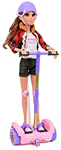 Click N' Play Remote Control Hoverboard Pink & Purple Perfect for 12" Barbie Dolls. (Doll Not Included)