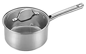 T-fal E75824 Performa Stainless Steel Dishwasher Safe Oven Safe Sauce Pan Cookware, 3-Quart, Silver