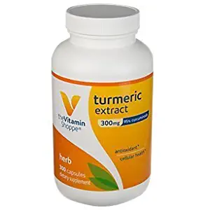 the Vitamin Shoppe Turmeric Extract 300 Capsules by Vitamin Shoppe