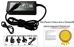 UpBright New 19V 3.16A 60W AC/DC Adapter for Samsung ADP-60ZHA ADP-60ZH NP300E5C NP535U4C NP530 530U NP530U4B NP530U4BL NP530 530U NP470R5 NP470R5E NP355V4C NP350V5C NP520U4C NP510R5E NP355V5C Power
